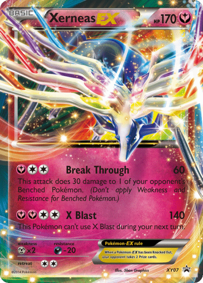 Xerneas-EX - XY Black Star Promos