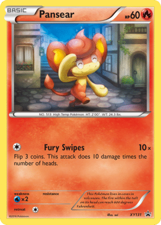 Pansear - XY Black Star Promos