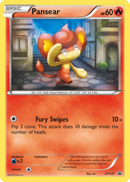 Pansear - XY Black Star Promos