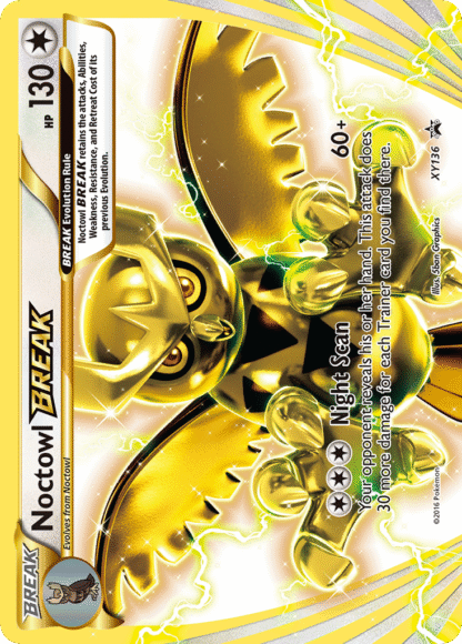 Noctowl BREAK - XY Black Star Promos