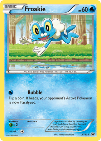 Froakie - XY Black Star Promos