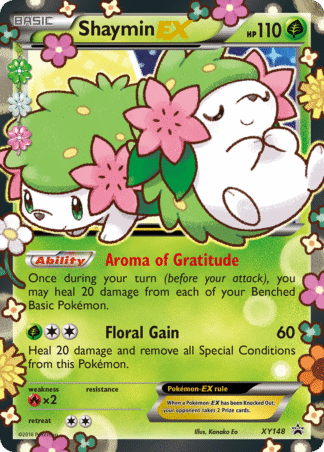 Shaymin-EX - XY Black Star Promos