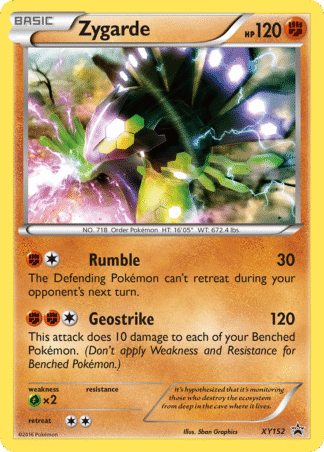 Zygarde - XY Black Star Promos