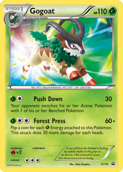 Gogoat - XY Black Star Promos