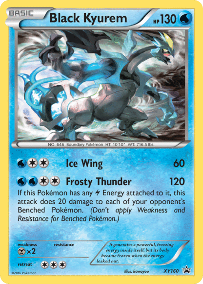 Black Kyurem - XY Black Star Promos