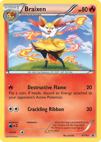 Braixen - XY Black Star Promos