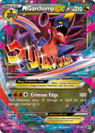 M Garchomp-EX - XY Black Star Promos