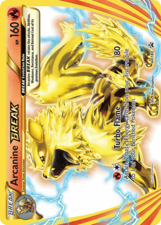Arcanine BREAK - XY Black Star Promos