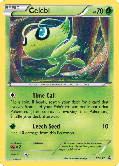 Celebi - XY Black Star Promos