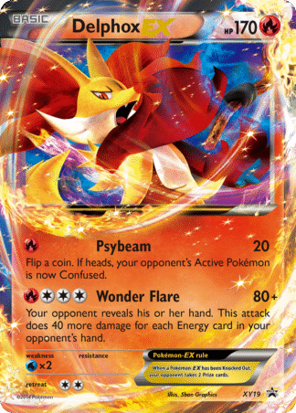 Delphox-EX - XY Black Star Promos