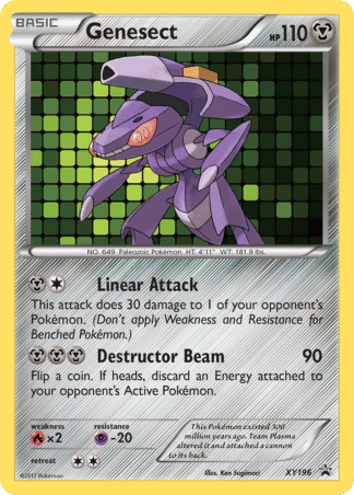 Genesect - XY Black Star Promos