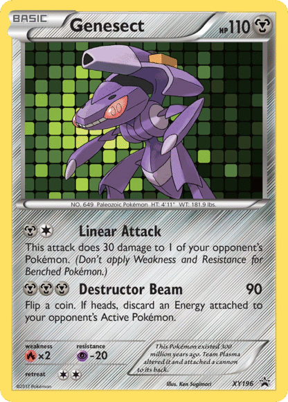 Genesect - XY Black Star Promos