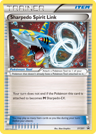 Sharpedo Spirit Link - XY Black Star Promos
