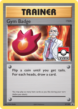 Gym Badge - XY Black Star Promos