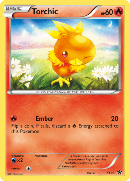 Torchic - XY Black Star Promos