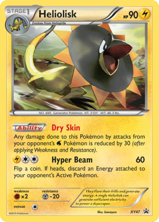 Heliolisk - XY Black Star Promos