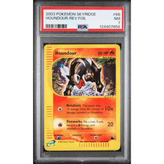 Houndour Reverse - Skyridge - PSA 7