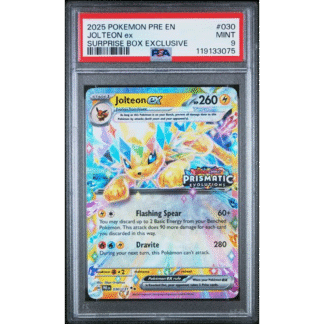 Jolteon ex - Prismatic Stamp Promo - PSA 9