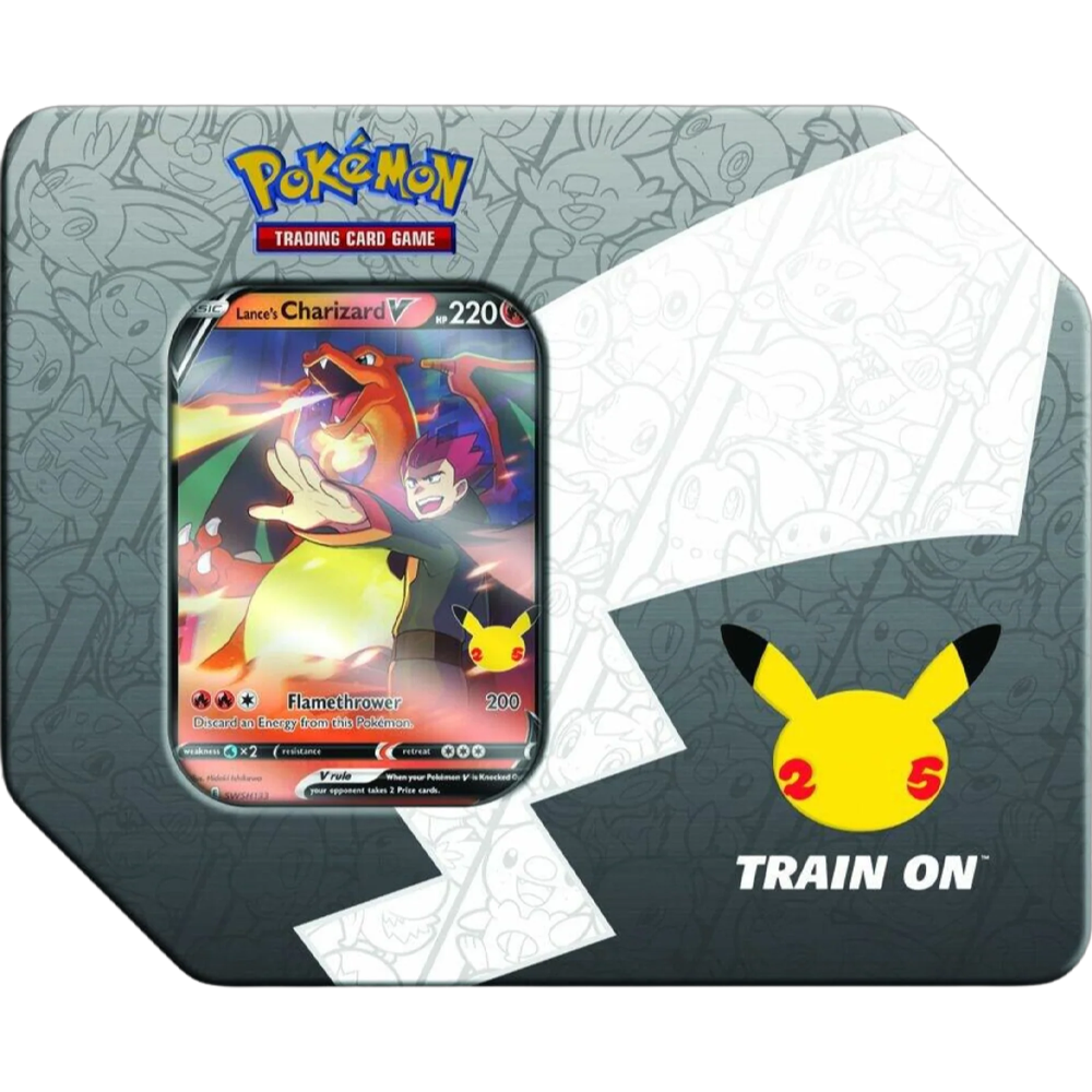 Lance's Charizard Celebrations Big Tin