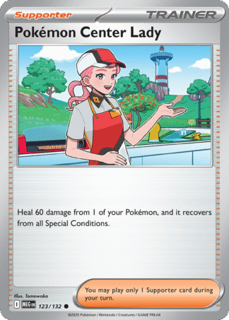 Pokémon Center Lady Reverse - Mega Evolution