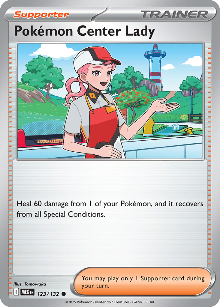 Pokémon Center Lady Reverse - Mega Evolution