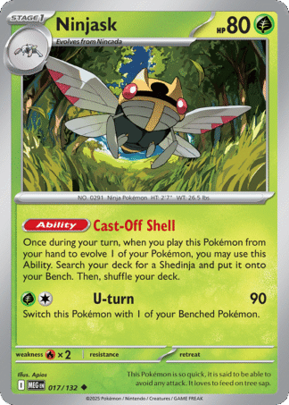 Ninjask Reverse - Mega Evolution
