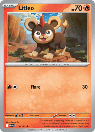 Litleo Reverse - Mega Evolution