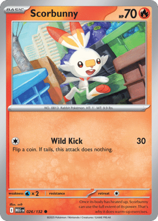 Scorbunny Reverse - Mega Evolution
