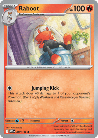 Raboot Reverse - Mega Evolution