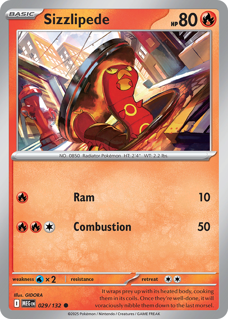 Sizzlipede Reverse - Mega Evolution