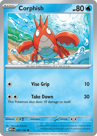 Corphish Reverse - Mega Evolution