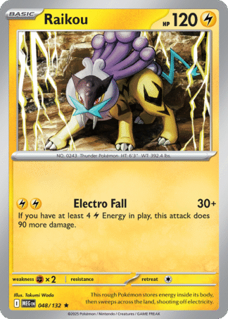 Raikou - Mega Evolution
