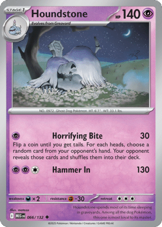 Houndstone Reverse - Mega Evolution
