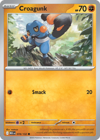 Croagunk Reverse - Mega Evolution