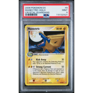 Manectric - Crystal Guardians - PSA 9