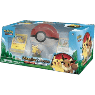 Pikachu & Eevee Pokeball Collection Box