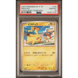 Pikachu JP - Gym Event Campaign - PSA 10