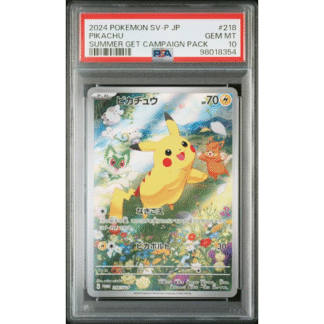 Pikachu JP - Summer Get Campaign - PSA 10