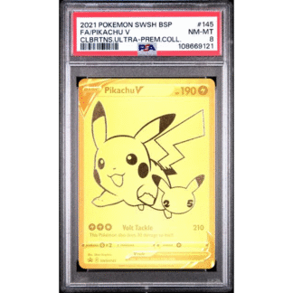 Pikachu V - Celebrations UPC Promo - PSA 8