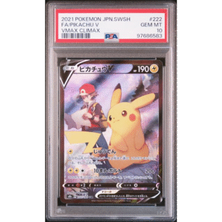 Pikachu V JP - Vmax Climax - PSA 10