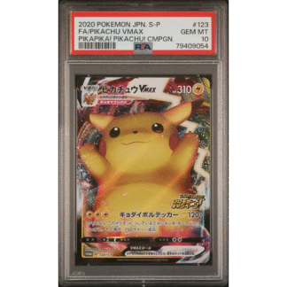 Pikachu VMax JP - Pikapika! Pikachu! Campaign - PSA 10