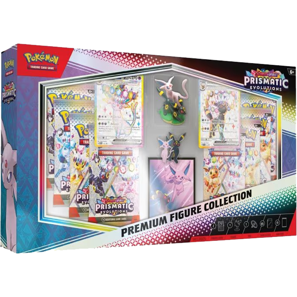 Prismatic Evolutions Premium Figure Collection Box