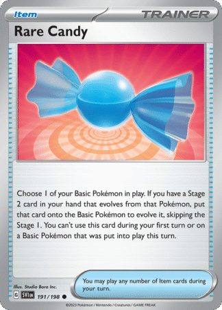 Rare Candy Reverse - Scarlet & Violet