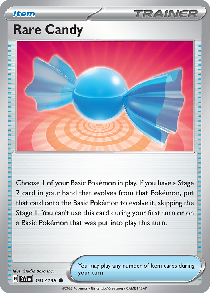 Rare Candy Reverse - Scarlet & Violet