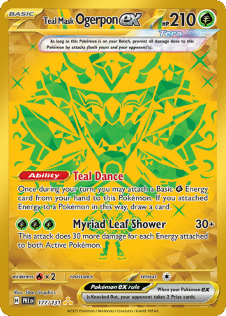 Teal Mask Ogerpon ex - Prismatic Evolutions