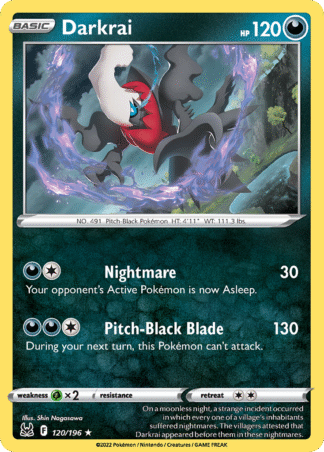 Darkrai Reverse - Lost Origin