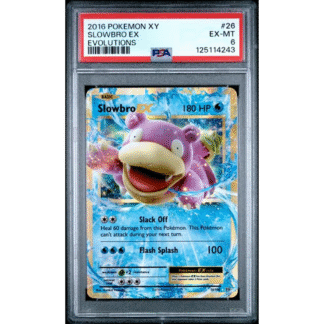 Slowbro EX - Evolutions - PSA 6