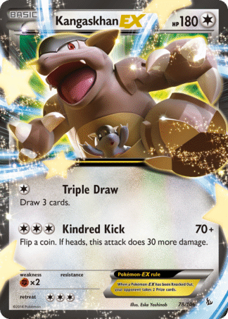 Kangaskhan-EX - Flashfire