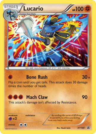Lucario - XY Black Star Promos