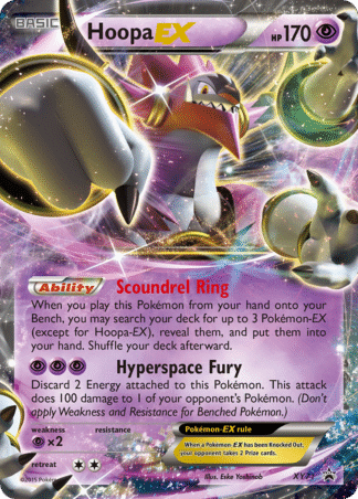 Hoopa-EX - XY Black Star Promos